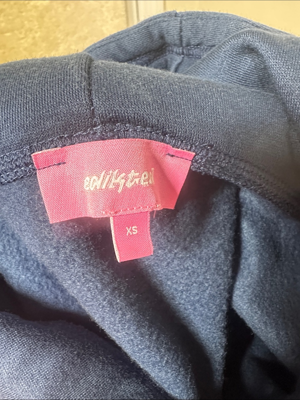 Edikted Navy Crewneck Sweater